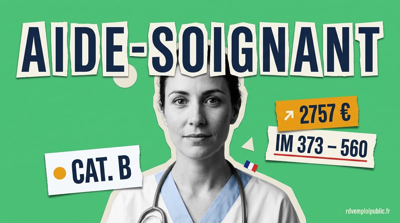 Photo professionnelle d'un aide-soignant au travail